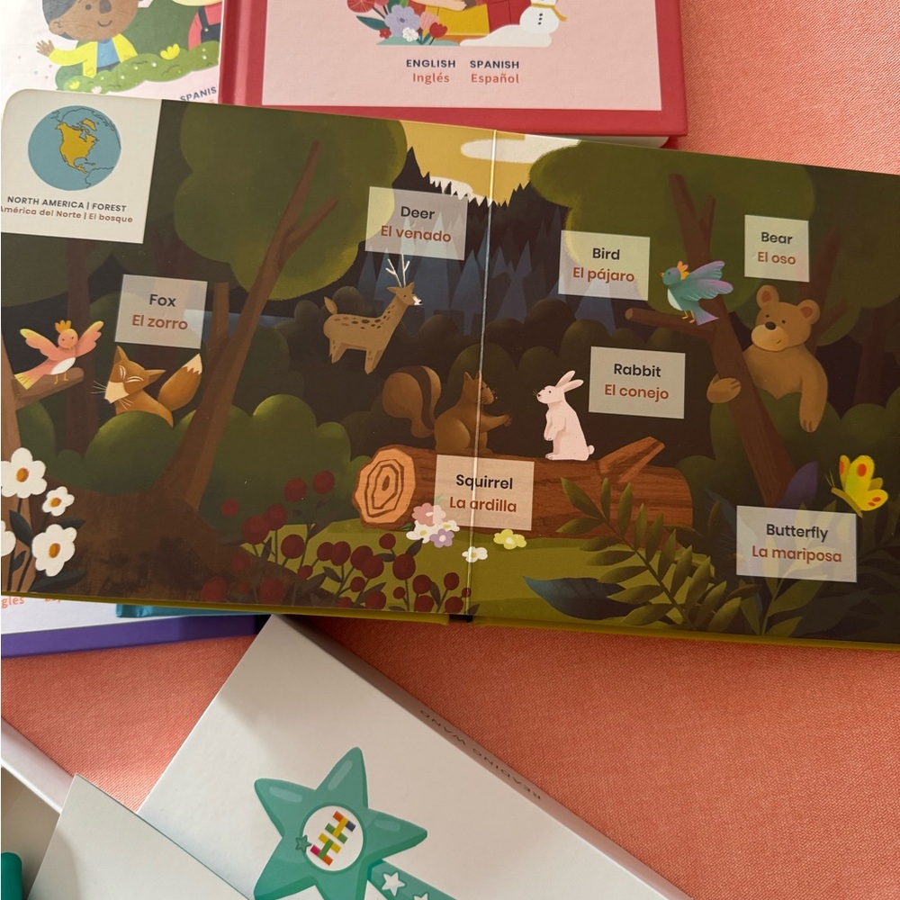 Habbi Habbi bilingual  (5) books and reading want starter set (Spanish) - Picture 11 of 11